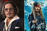 Johnny Depp Jack Sparrow Pirates of the Caribbean 6