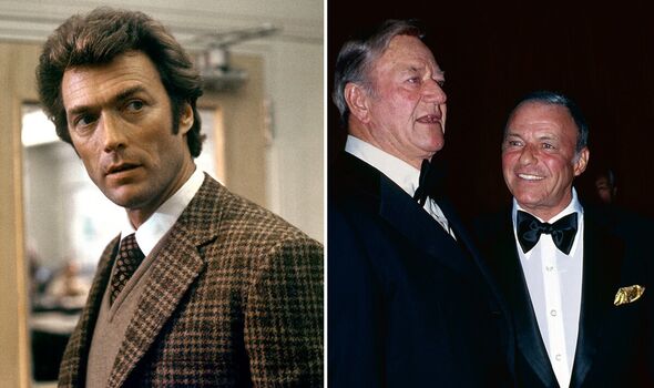 John Wayne Dirty Harry Frank Sinatra Clint Eastwood