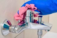 how to get rid of limescale tap stains 