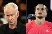 john mcenroe alexander zverev jannik sinner australian open