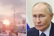 huge blast russian gas terminal st petersburg