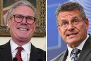 eu brexit keir starmer maros sefcovic