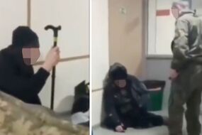 russian soldiers brutally beaten video meat assault 