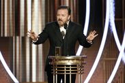 ricky gervais golden globes speech 2025 instagram