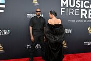 kanye west bianca censori grammys nudity 