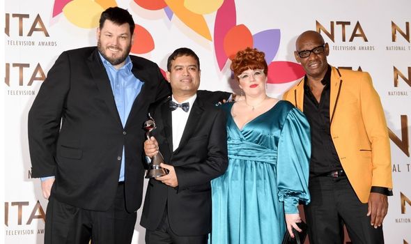 Shaun Wallace: Shaun Wallace, Mark Labbett, Paul Sinha and Jenny Ryan