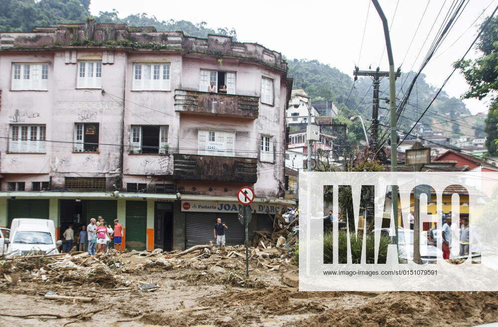 February 16, 2022, Petropolis, Rio de Janeiro, Brazil: View of the ...