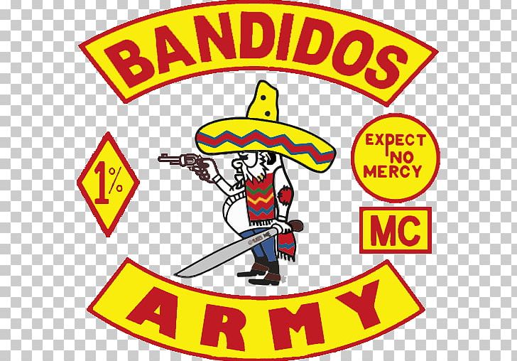 Bandidos Motorcycle Club Outlaw Motorcycle Club Logo PNG, Clipart, Area ...