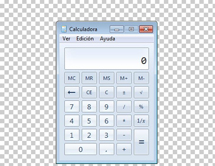 Windows Calculator Windows 7 Windows Aero PNG, Clipart, Calculator, Computer Software, Desktop Computers, Electronics, Features New To Windows 7 Free PNG Download