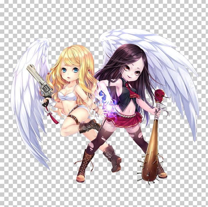 Angel Devil Demon Anime Drawing PNG, Clipart, Angel, Angels Demons, Anime, Art, Cg Artwork Free PNG Download