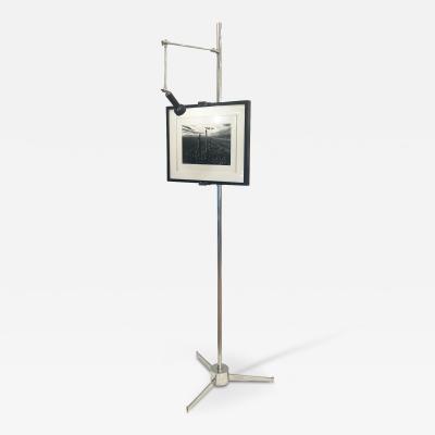 Angelo Lelli Lelii Arredoluce Easel Floor Lamp 1970s