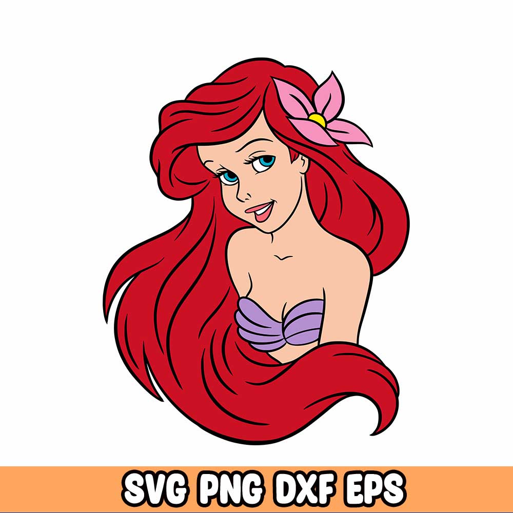 The little mermaid svg bundle, mermaid svg, ariel, flounder, - Inspire ...