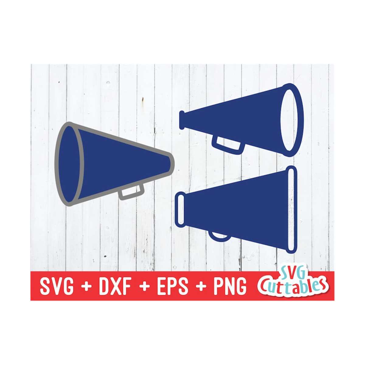 Cheer Cone svg - Cheer Megaphone svg - eps - dxf - cheerlead - Inspire ...