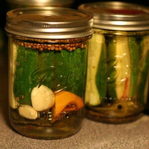 canned pickles