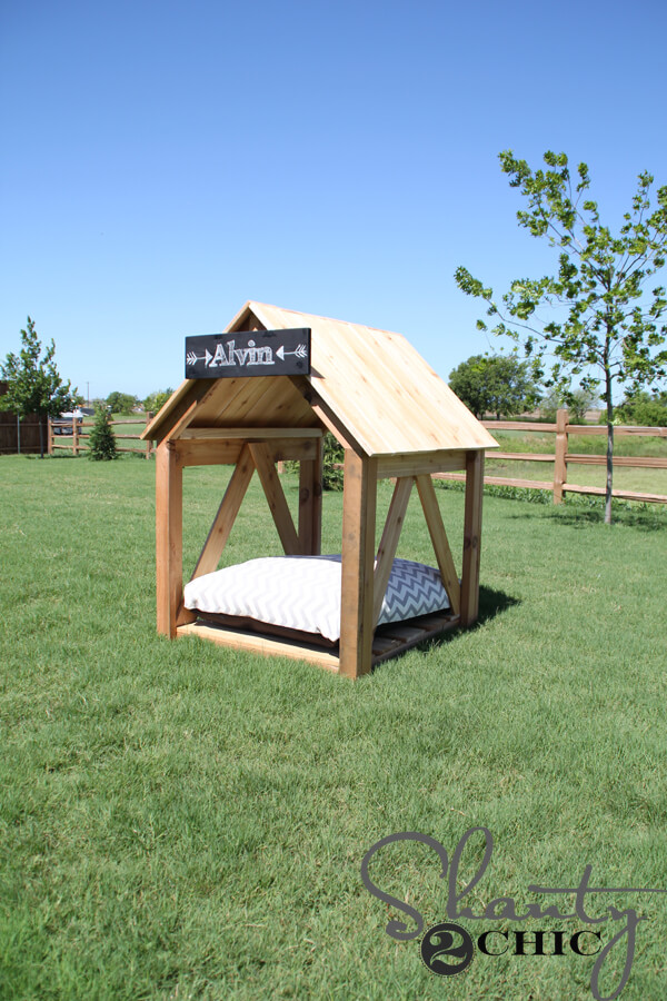 Breezy Dog House Plans