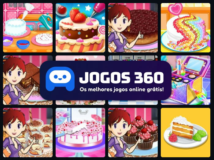 Jogos de Fazer Bolo no Jogos 360