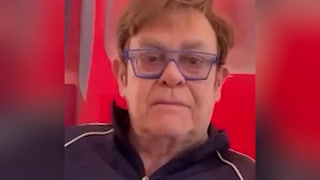 Elton John breaks silence after viral studio tantrum video