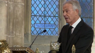 John Prescott funeral: Tony Blair and Gordon Brown pay tribute