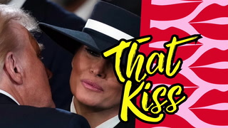 How Melania and Donald Trump’s awkward kiss got everyone speculating