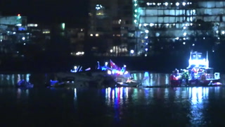 Video shows American Airlines plane wreckage in Potomac River