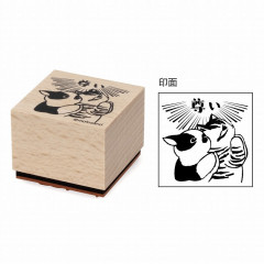 Japan Mofusand Wooden Stamp Chop - Cat : Precious