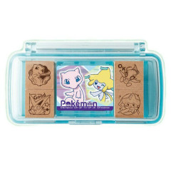 Japan Pokemon Mini Stamp Chop - Mew : Mythical Monsters