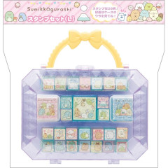 Japan San-X Stamp Chops Set (L) - Sumikko Gurashi : Purple