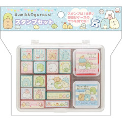 Japan San-X Stamp Chops Set (M) - Sumikko Gurashi : Messages