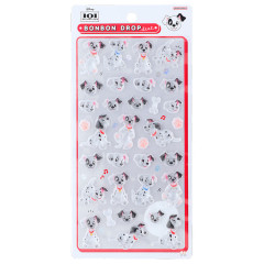 Japan Disney Bonbon Drop Seal 3D Sticker - 101 Dalmatians