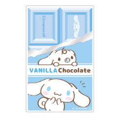 Japan Sanrio Vinyl Sticker - Cinnamoroll : Vanilla Chocolate Foil