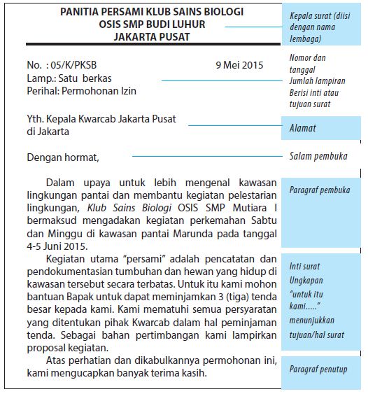 Detail Contoh Struktur Surat Dinas Koleksi Nomer 15