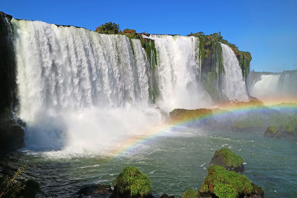 View of Iguazu Falls from Brazil