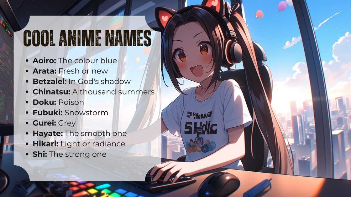 cool anime names