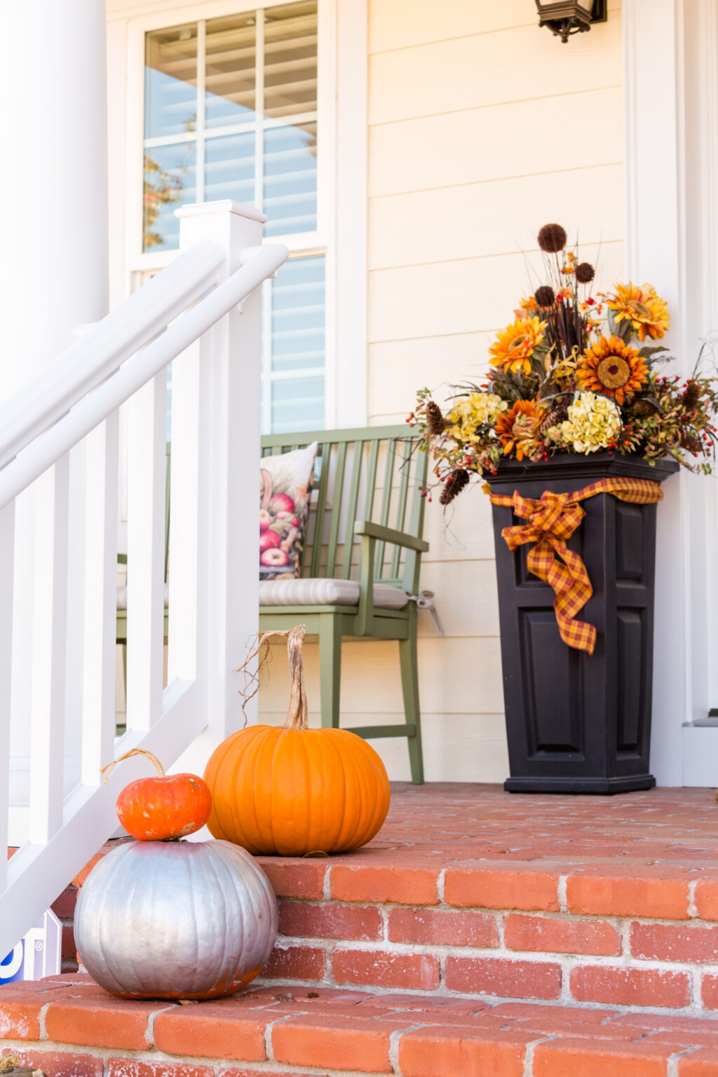 Fall Porch Decorations at Rosalind Miller blog