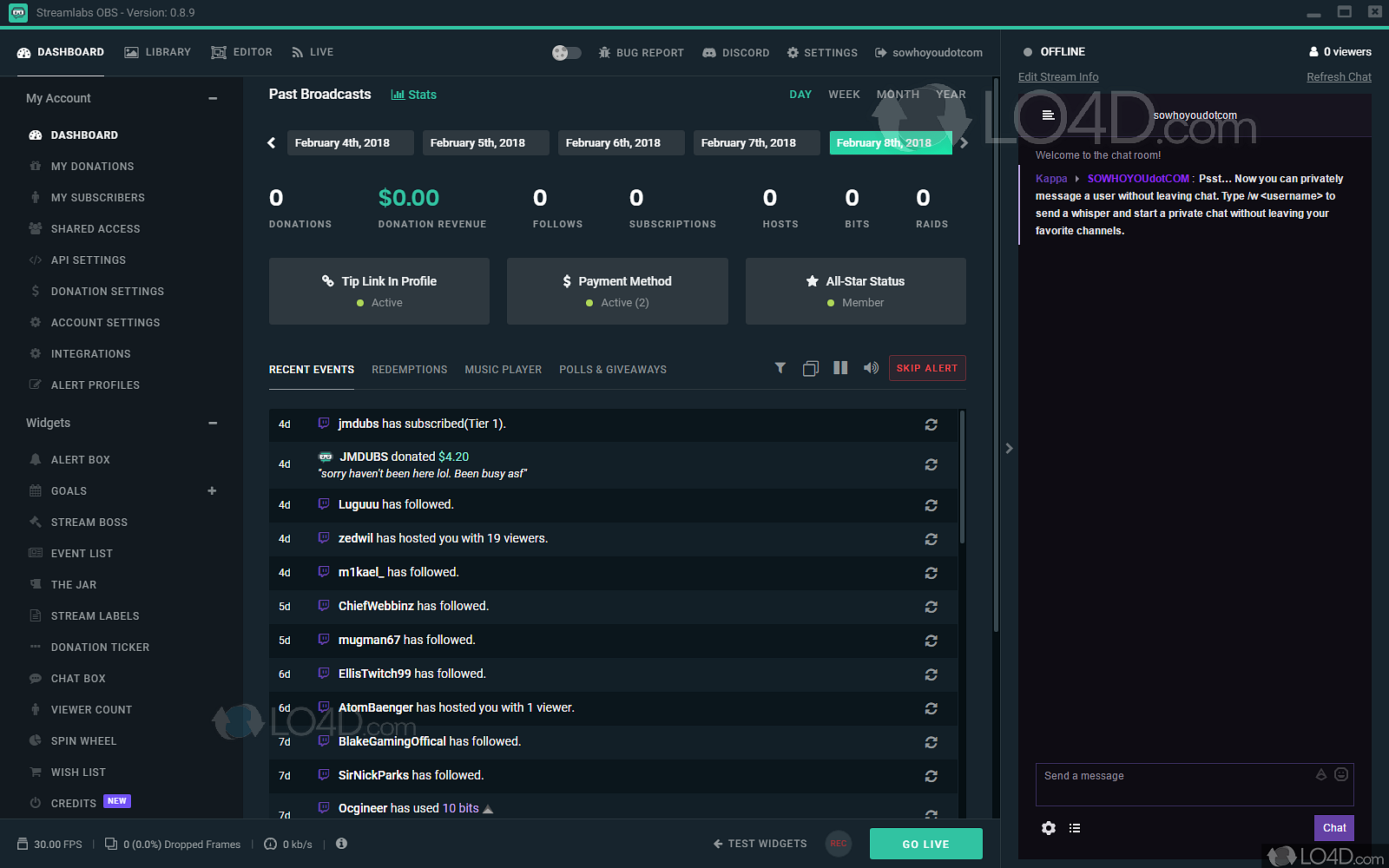 Best streaming settings for streamlabs obs - bathoke