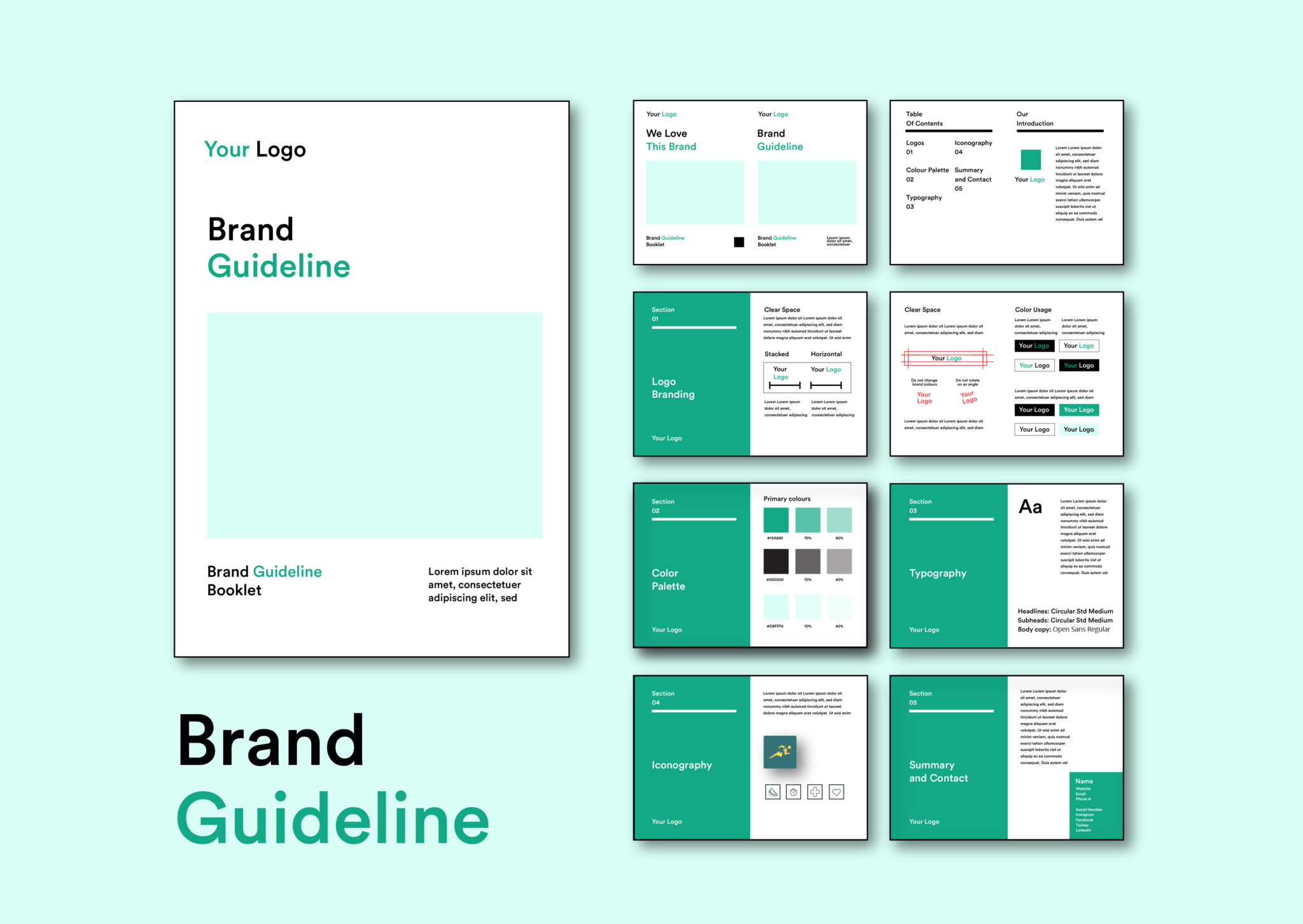 22 Brand Guidelines Examples To Inspire Your Brand Guide Looka | Images ...