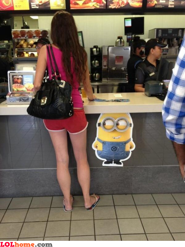 Cheeky minion