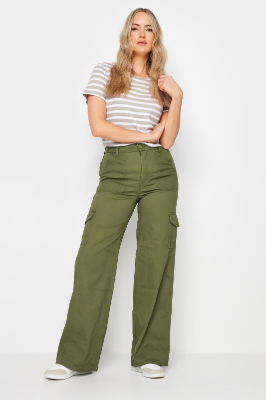 Tall  LTS Tall Khaki Green Utility Cargo Trousers