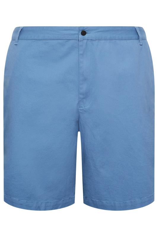 BadRhino Big & Tall Light Blue Stretch Chino Shorts | BadRhino 4