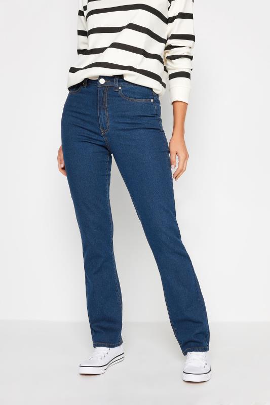 Tall  LTS Tall Dark Blue Stretch Straight Leg Jeans