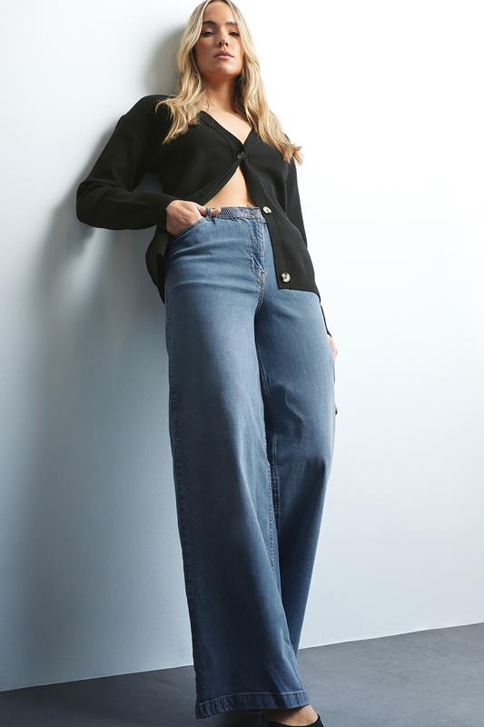 Tall  LTS Tall Light Blue Slouch Jeans