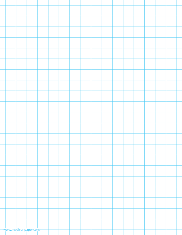 1/2 Inch Graph Paper – Madison's Paper Templates