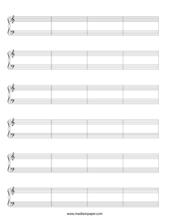 Printable Sheet Music For Piano With Bar Lines