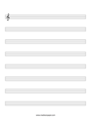 Music Manuscript Paper PDF