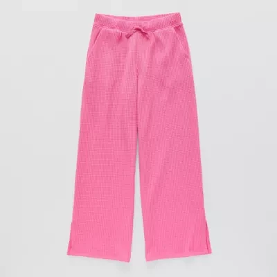 Thereabouts Little & Big Girls Wide Leg Pull-On Pants