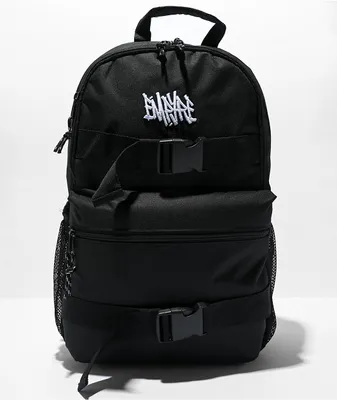 Empyre Black Skate Backpack