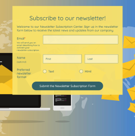 Newsletter Subscription Form