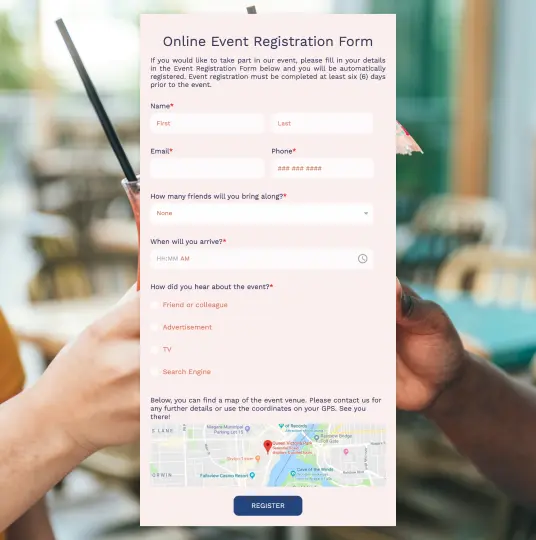 Event Registration Form