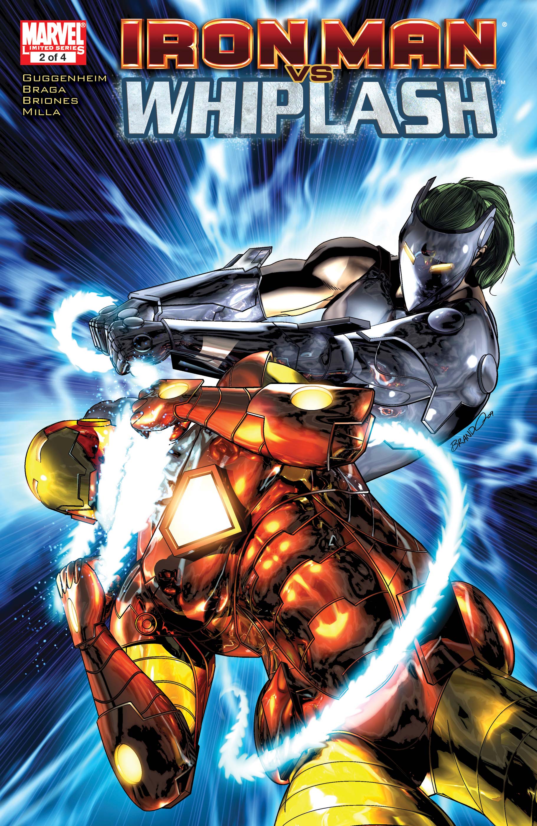 Iron Man Vs. Whiplash (2009) #2