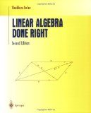 Linear Algebra Done Right